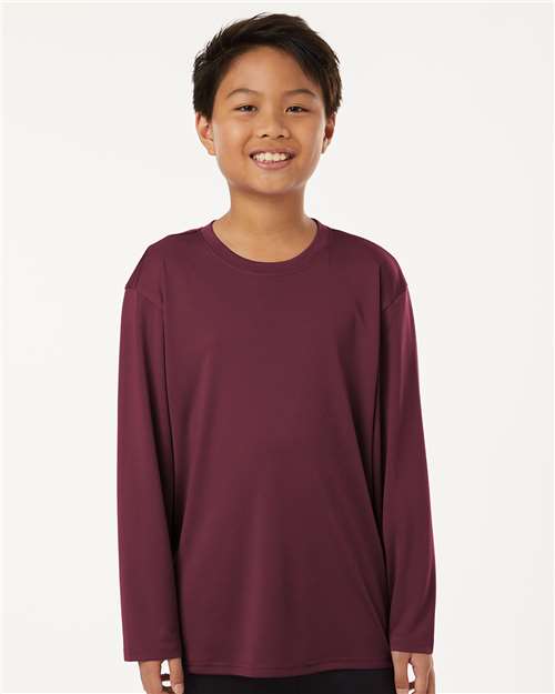 AllPro 48400Y Pro-Lock Youth Performance Long Sleeve T-Shirt