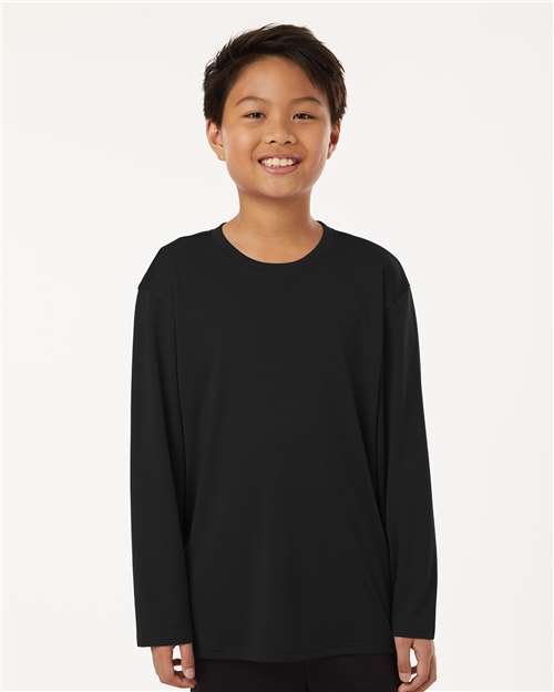AllPro 48400Y Pro-Lock Youth Performance Long Sleeve T-Shirt - Custom Decorated