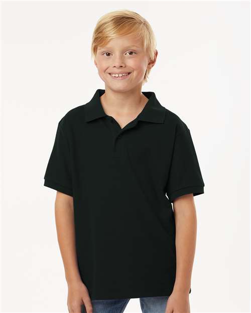AllPro 62800Y Youth Pique Polo - Custom Decorated