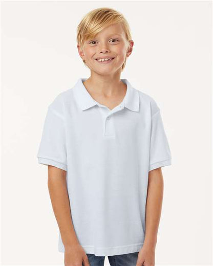 AllPro 62800Y Youth Pique Polo