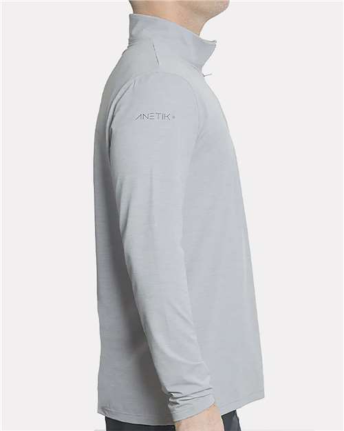 ANETIK MVQTRL9 Low Pro Quarter-Zip - Custom Decorated