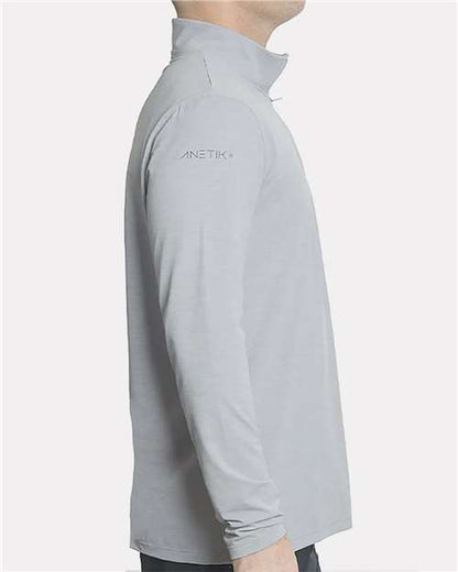 ANETIK MVQTRL9 Low Pro Quarter-Zip - Custom Decorated