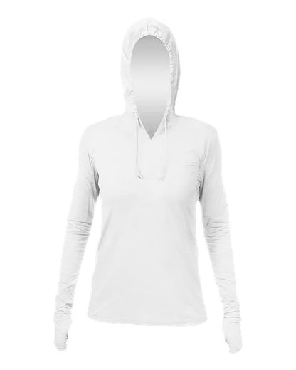 ANETIK WSBRZH0 Women's Breeze Tech Hooded Long Sleeve T-Shirt