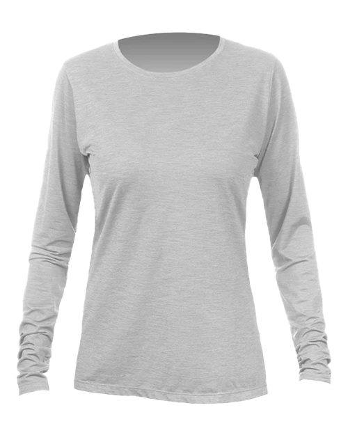 ANETIK WSBRZL0 Women's Breeze Tech Long Sleeve T-Shirt - Custom Decorated