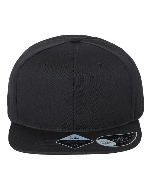 Atlantis Headwear JAMES Sustainable Flat Bill Cap - Custom Decorated