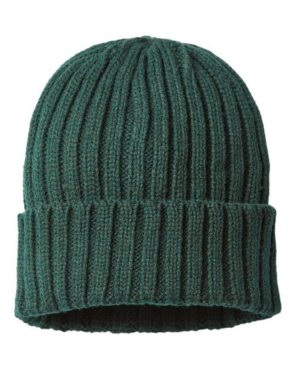 Atlantis Headwear SHORE Sustainable Cable Knit Cuffed Beanie