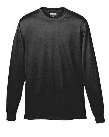 Augusta Sportswear 788 Adult Wicking Long-Sleeve T-Shirt - Custom Decorated
