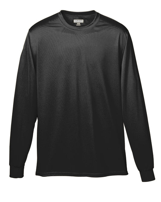 Augusta Sportswear 788 Adult Wicking Long-Sleeve T-Shirt - Custom Decorated