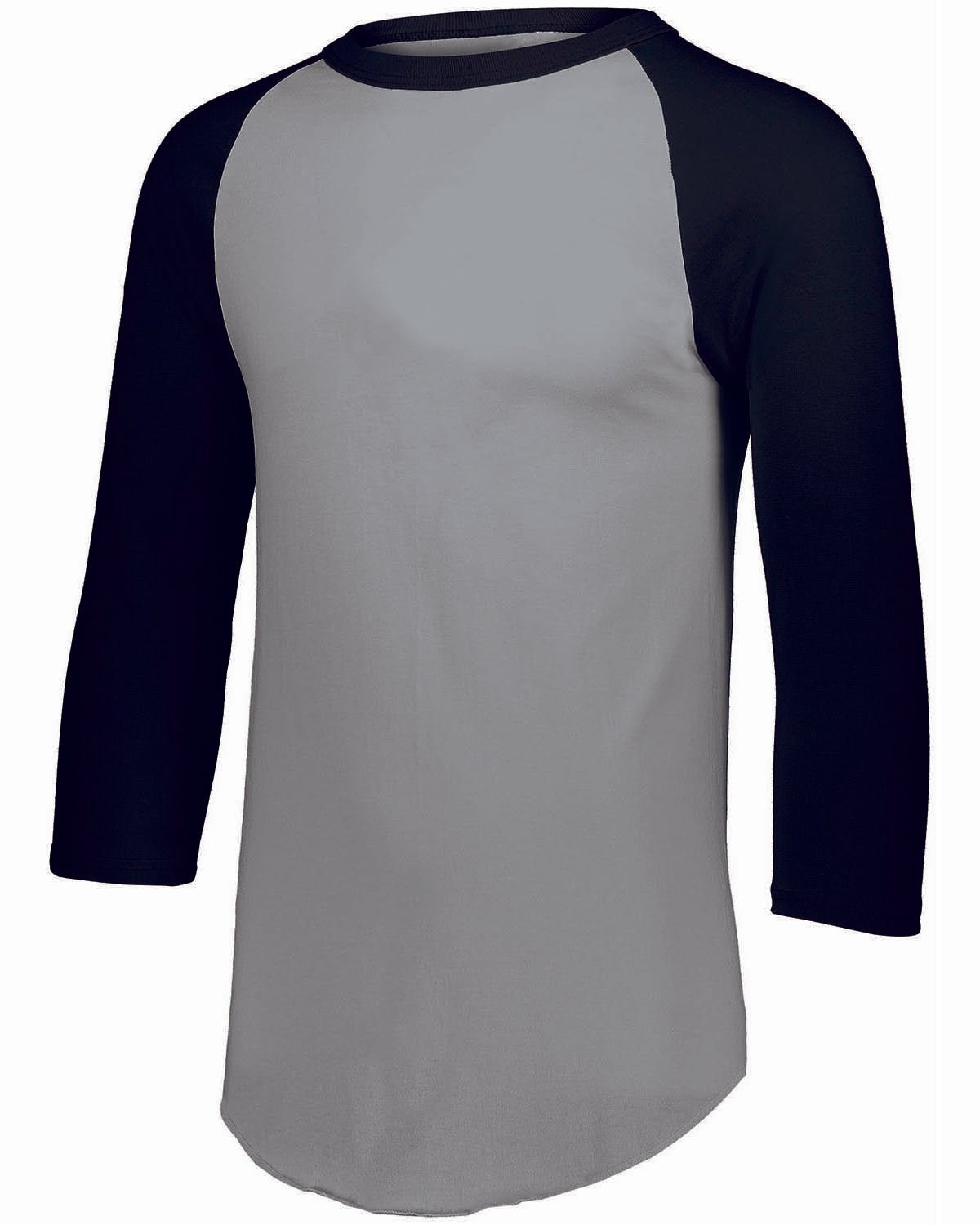 Augusta Sportswear AG4420 Adult 3/4-Sleeve Baseball Jersey - Custom Decorated