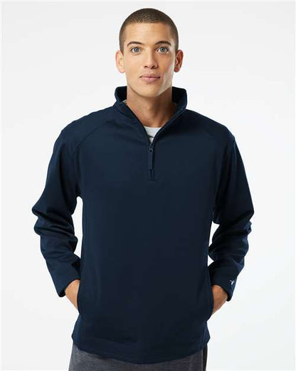 Badger 1480 Performance Fleece Quarter-Zip Pullover