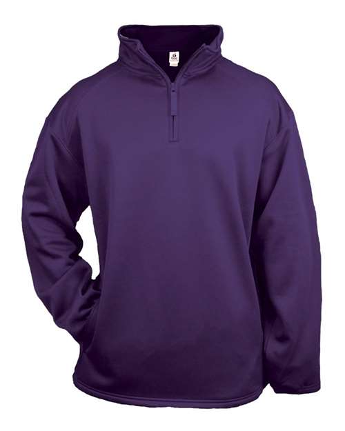 Badger 1480 Performance Fleece Quarter-Zip Pullover