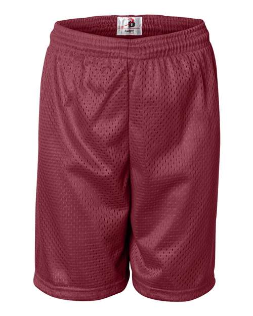 "Badger 2207 Youth Pro Mesh 6" Shorts"
