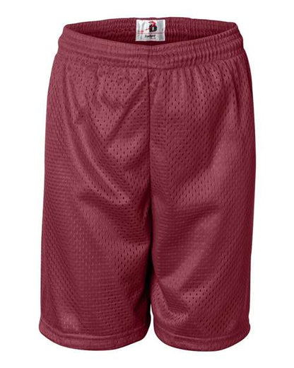 "Badger 2207 Youth Pro Mesh 6" Shorts"