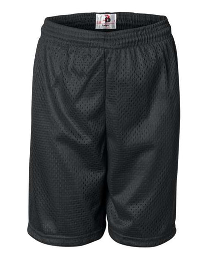 "Badger 2207 Youth Pro Mesh 6" Shorts" - Custom Decorated