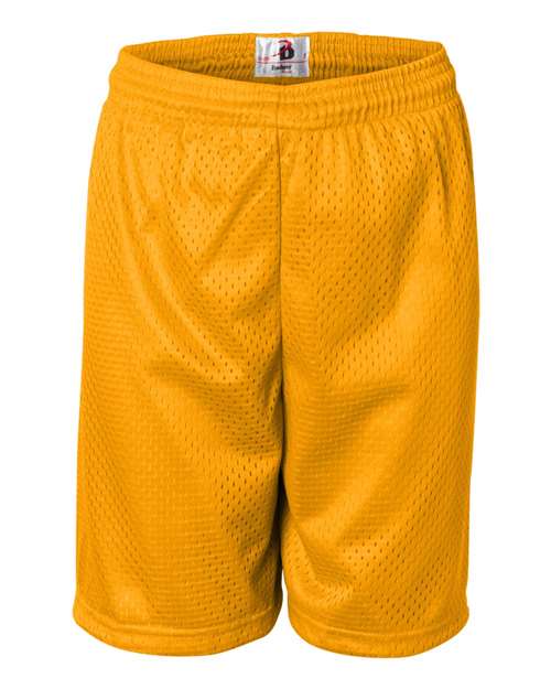 "Badger 2207 Youth Pro Mesh 6" Shorts"