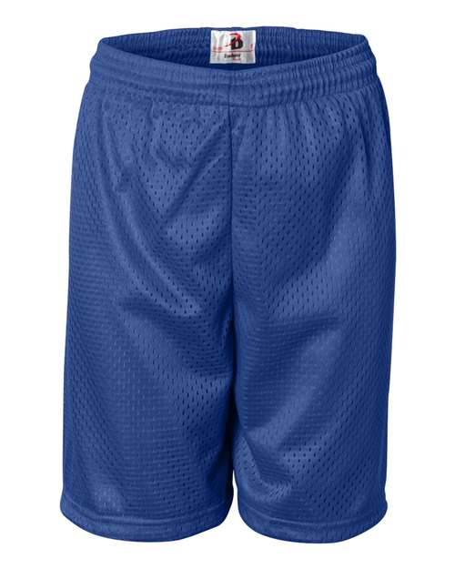 "Badger 2207 Youth Pro Mesh 6" Shorts"