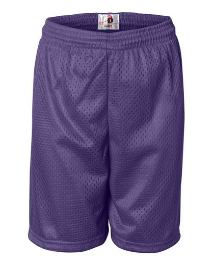 "Badger 2207 Youth Pro Mesh 6" Shorts"