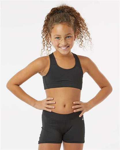 Badger 2629 Girls' Pro-Compression Shorts - Custom Decorated