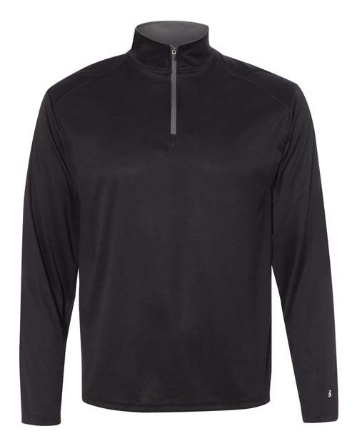 Badger 4102 B-Core Quarter-Zip Pullover - Custom Decorated