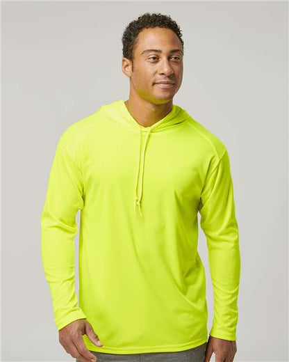 Badger 4105 B-Core Hooded Long Sleeve T-Shirt