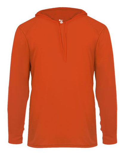 Badger 4105 B-Core Hooded Long Sleeve T-Shirt
