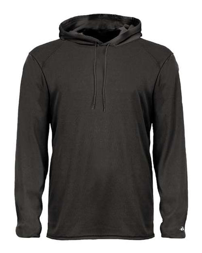 Badger 4105 B-Core Hooded Long Sleeve T-Shirt - Custom Decorated