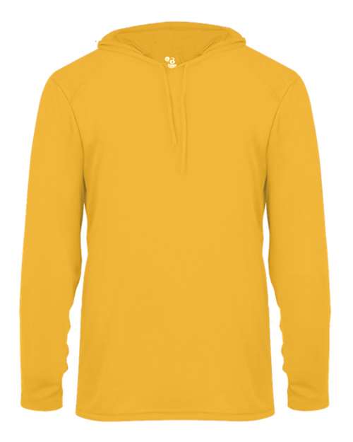 Badger 4105 B-Core Hooded Long Sleeve T-Shirt