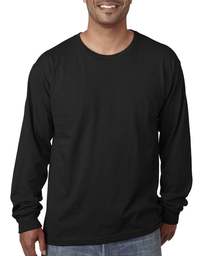 Bayside BA5060 Adult Long-Sleeve T-Shirt - Custom Decorated