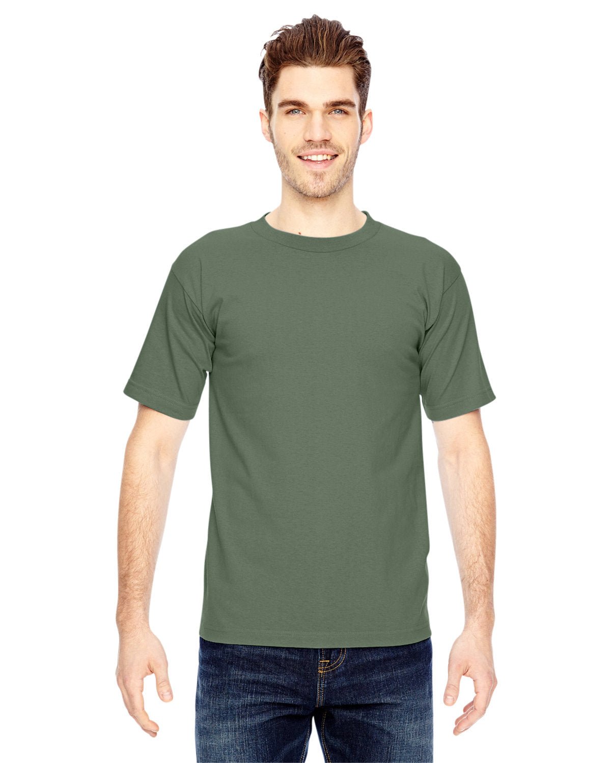 Bayside BA5100 Adult 6.1 oz., 100% Cotton T-Shirt - Custom Decorated