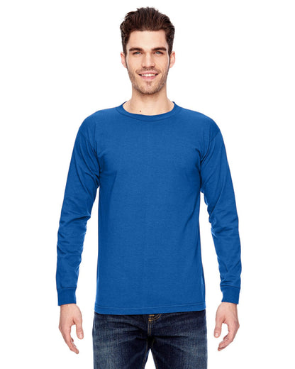 Bayside BA6100 Adult 6.1 oz., 100% Cotton Long Sleeve T-Shirt