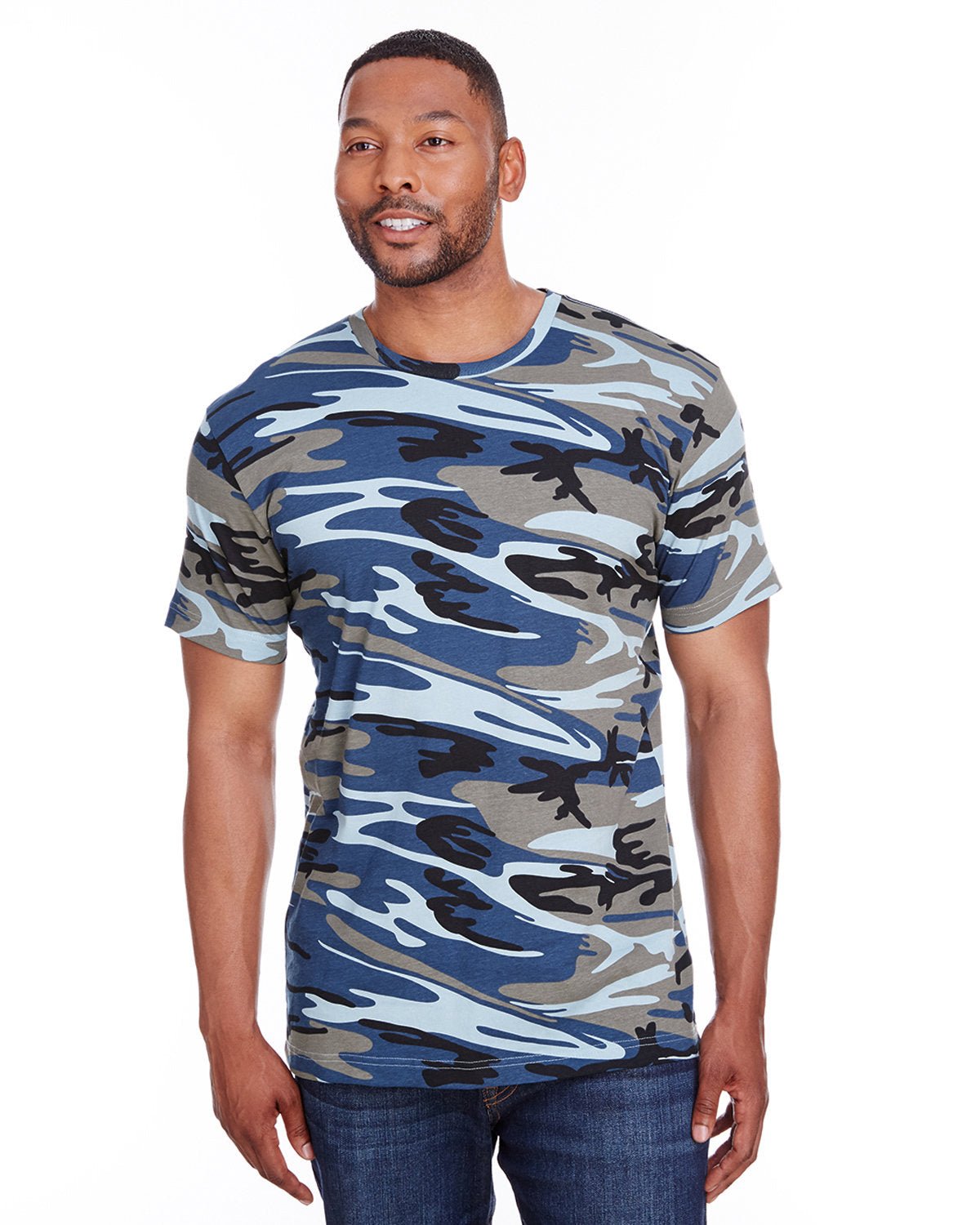 Code Five 3907 Men's Camo T-Shirt - Custom Decorated