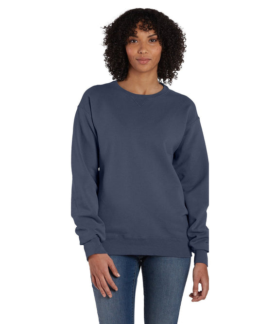 ComfortWash by Hanes GDH400 Unisex Crew Sweatshirt - Custom Decorated