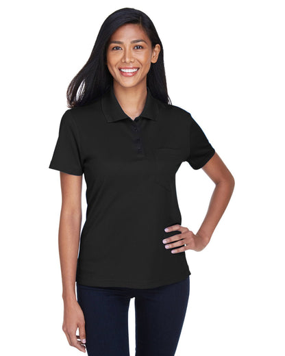 Core 365 78181P Ladies' Origin Performance Piqu Polo with Pocket - Custom Decorated