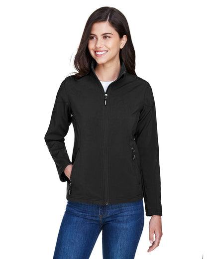 Core 365 78184 Ladies' Cruise Two-Layer Fleece Bonded SoftShell Jacket - Custom Decorated