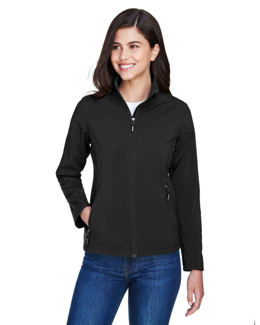 Core 365 78184 Ladies' Cruise Two-Layer Fleece Bonded SoftShell Jacket - Custom Decorated