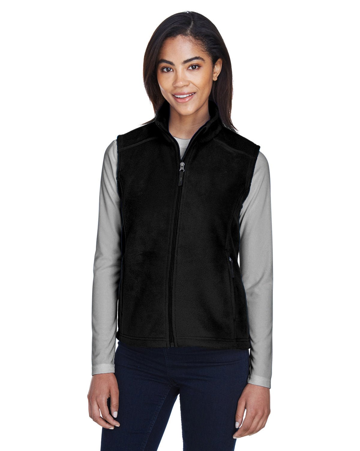 Core 365 78191 Ladies' Journey Fleece Vest - Custom Decorated