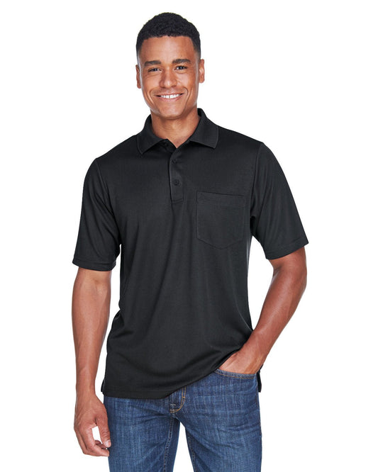 Core 365 88181P Men's Origin Performance Piqu Polo with Pocket - Custom Decorated