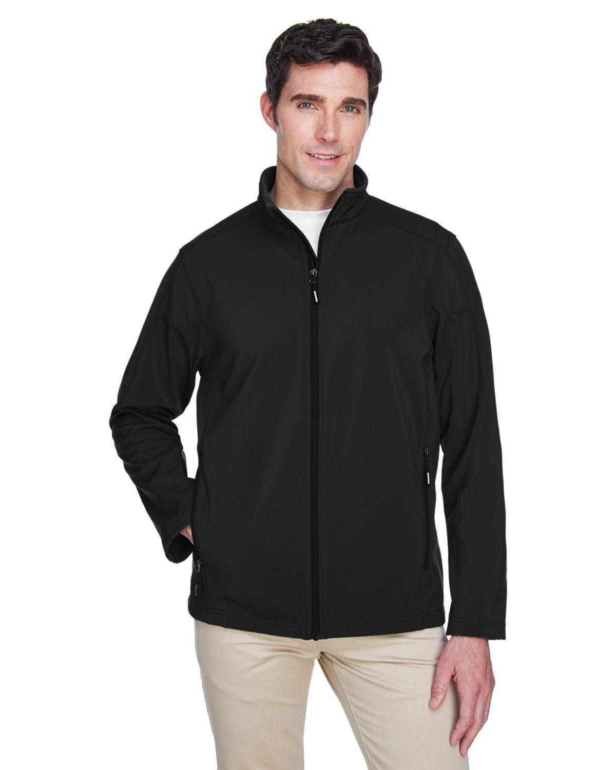 Core 365 88184 Men's Cruise Two-Layer Fleece Bonded SoftShell Jacket - Custom Decorated