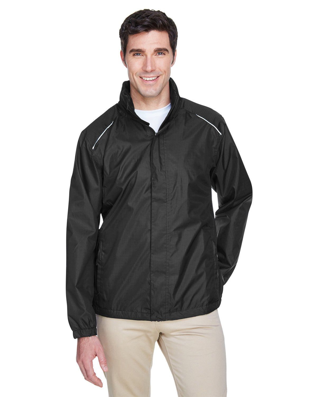 Core 365 88185 Men's Climate Seam-Sealed Lightweight Variegated Ripstop Jacket - Custom Decorated