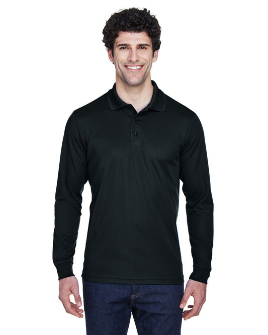 Core 365 88192 Men's Pinnacle Performance Long-Sleeve Piqu Polo - Custom Decorated