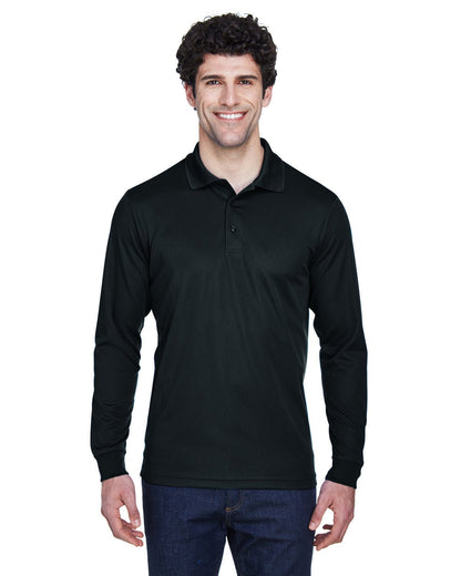 Core 365 88192T Men's Tall Pinnacle Performance Long-Sleeve Pique Polo - Custom Decorated
