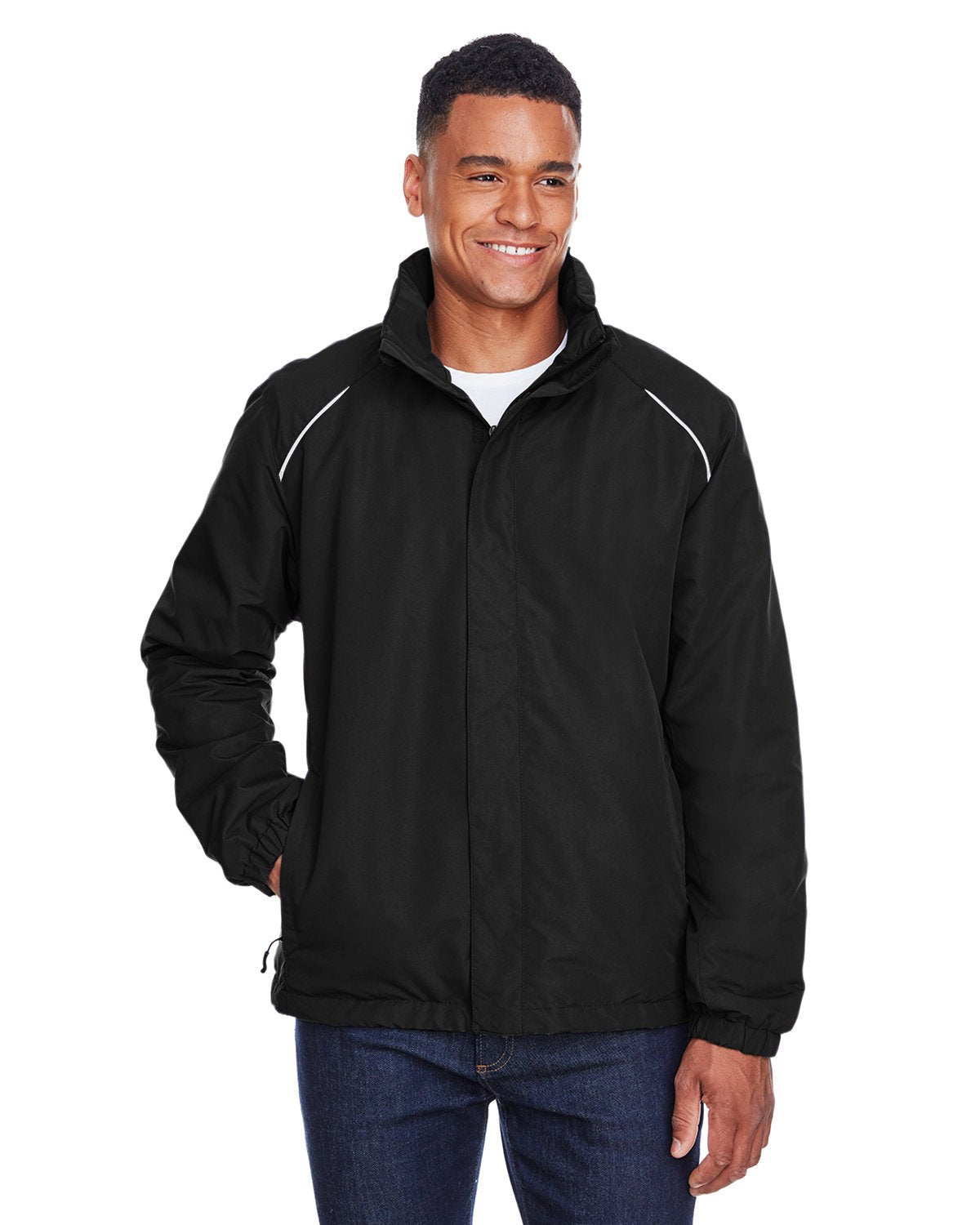 Core 365 88224T Men's Tall Profile Fleece-Lined All-Season Jacket - Custom Decorated