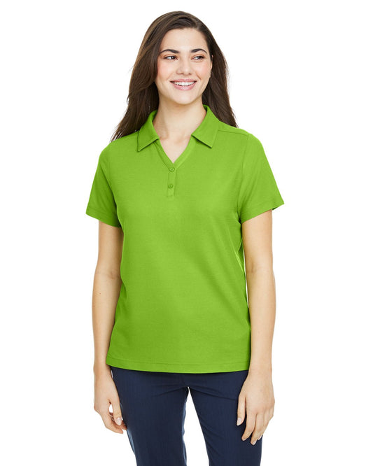 Core 365 CE112W Ladies' Fusion ChromaSoft Pique Polo - Custom Decorated