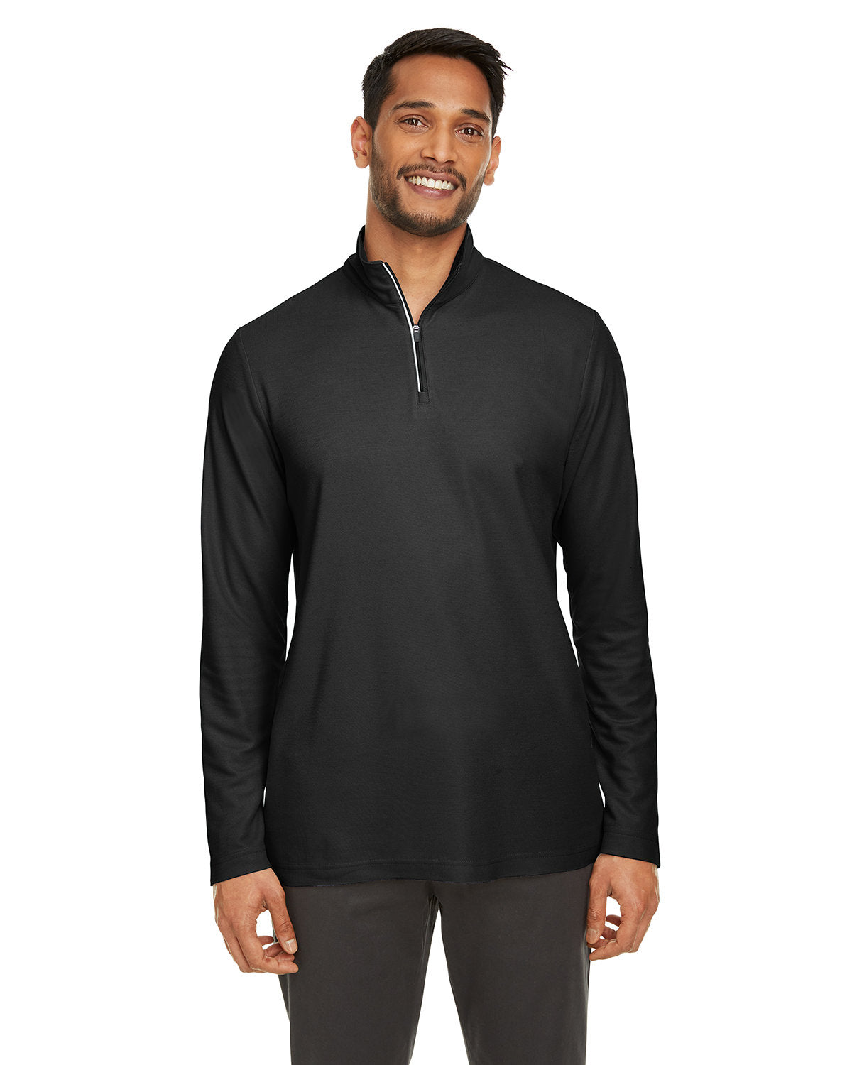 Core 365 CE405 Men's Fusion ChromaSoft Pique Quarter-Zip - Custom Decorated