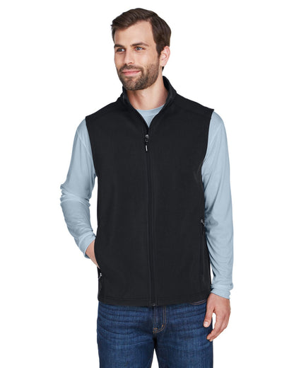 Core 365 CE701 Men's Cruise Two-Layer Fleece Bonded Soft Shell Vest - Custom Decorated