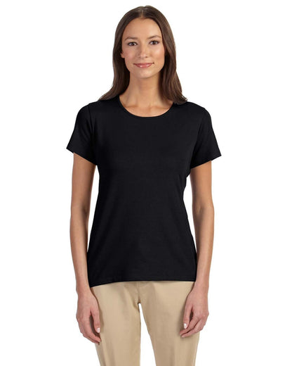Devon & Jones DP182W Ladies' Perfect Fit Shell T-Shirt - Custom Decorated