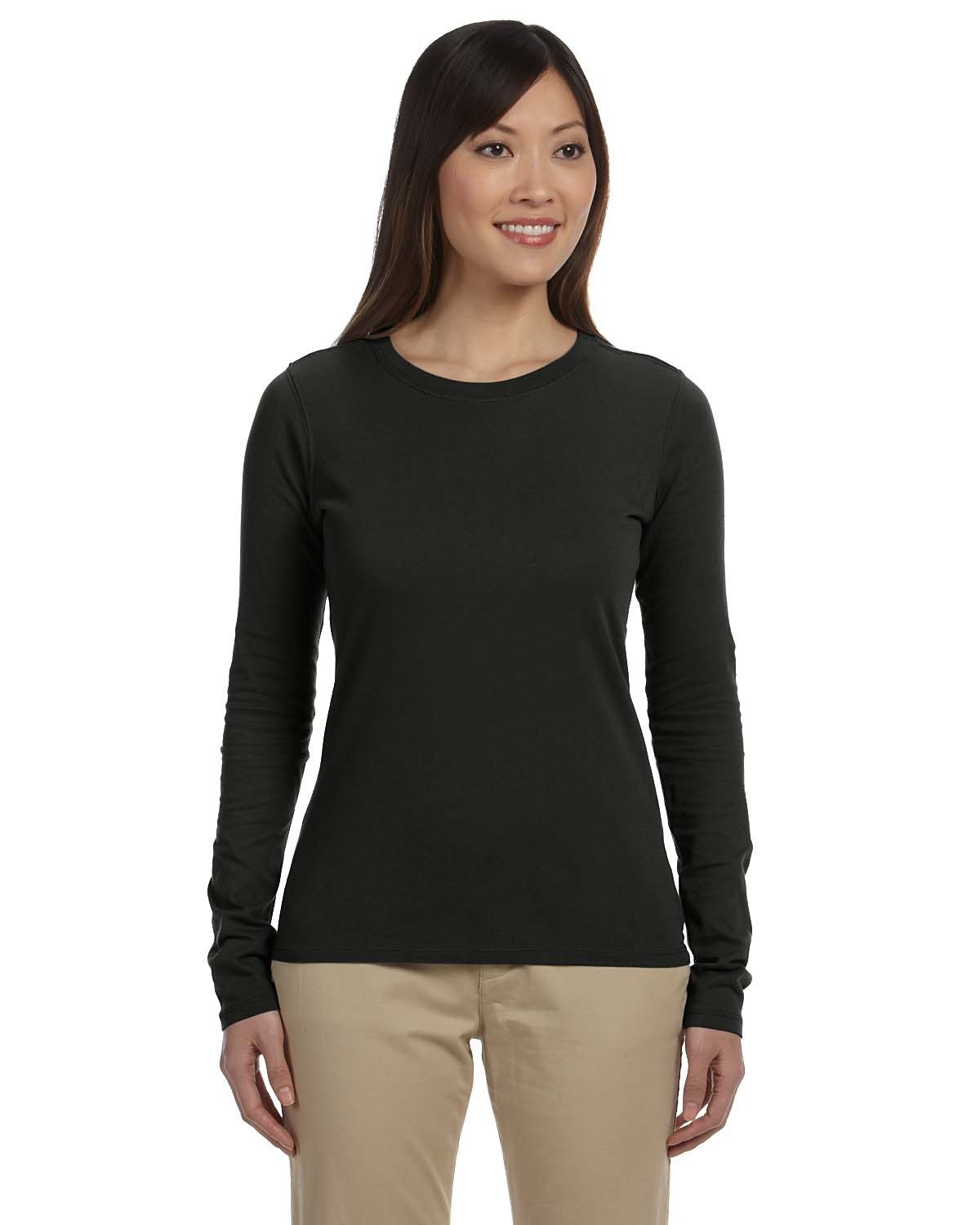 econscious EC3500 Ladies' 100% Organic Cotton Classic Long-Sleeve T-Shirt - Custom Decorated