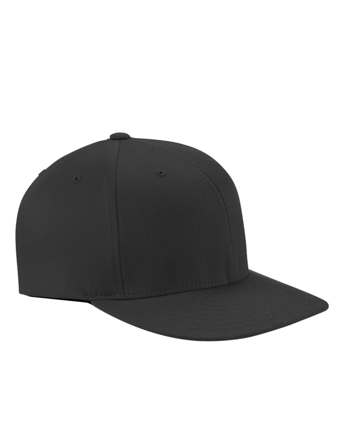 Flexfit 6297F Adult Wooly Twill Pro Baseball On-Field Shape Cap with Flat Bill - Custom Decorated