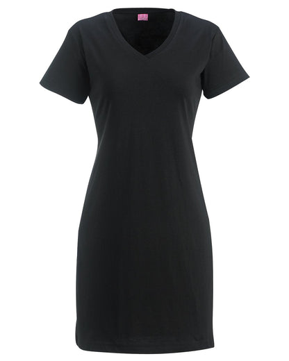 LAT 3522 Ladies' V-Neck Cover-Up - Custom Decorated
