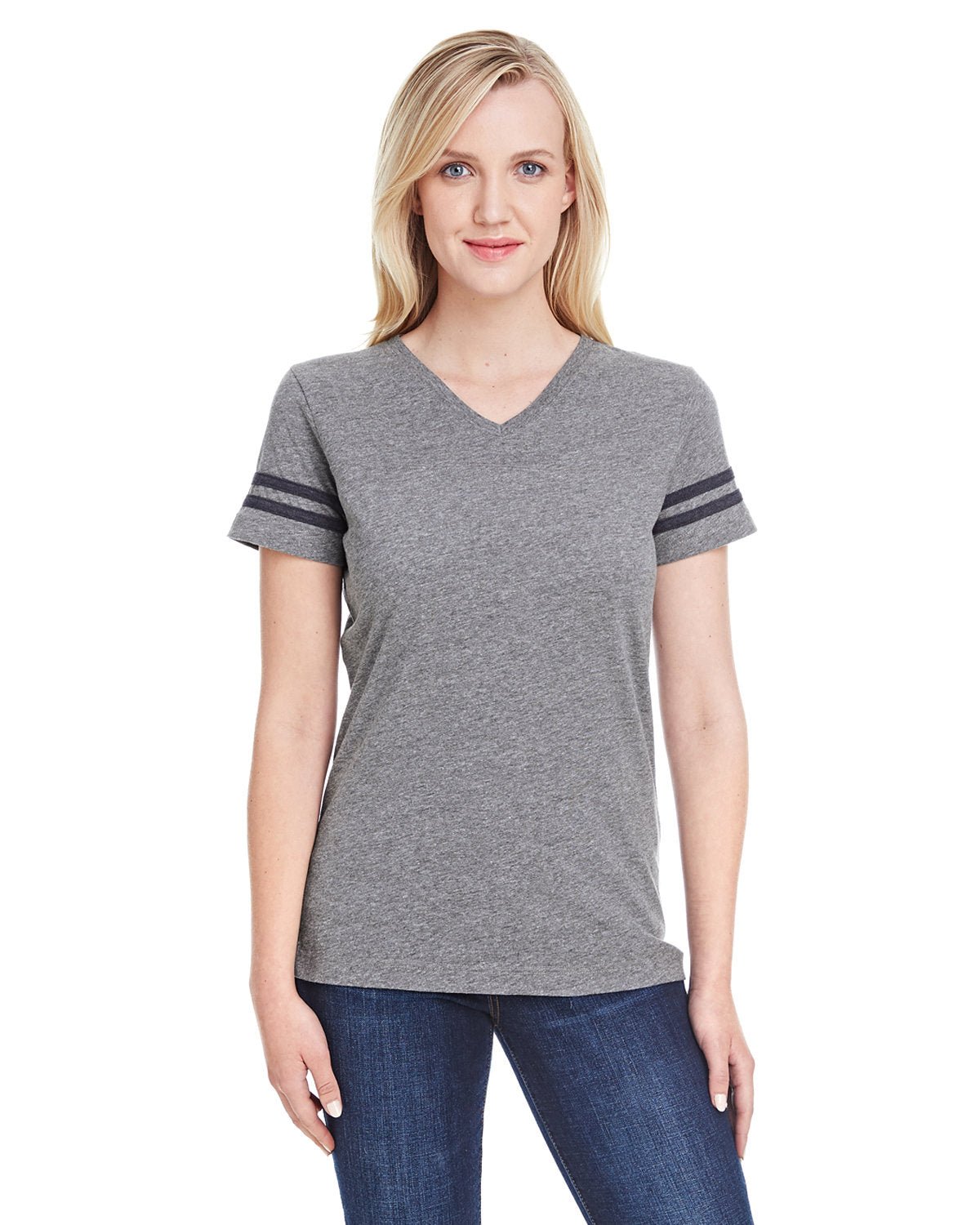 LAT 3537 Ladies' Football T-Shirt